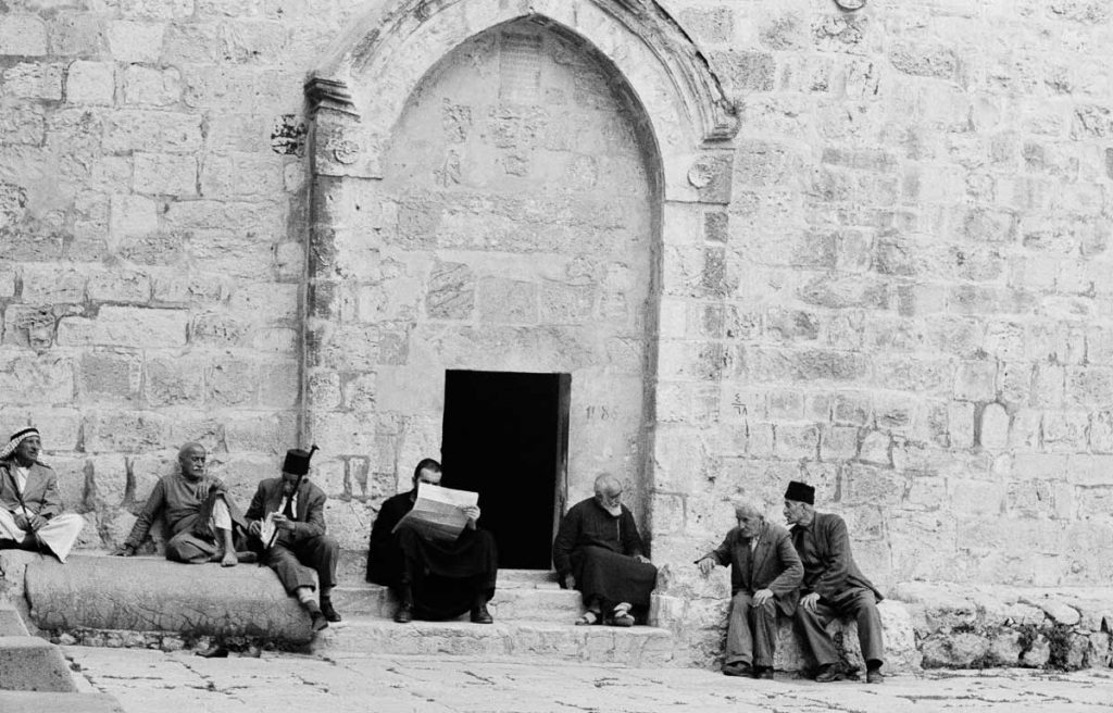 The Church of the Holy Sepulchre. Jerusalem, 1956.