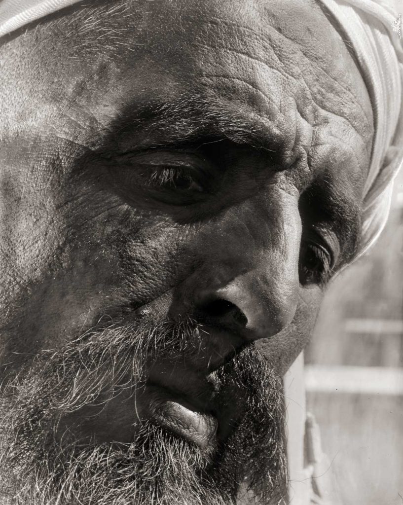 Arab knife grinder. Mandatory Palestine, 1931-1935.