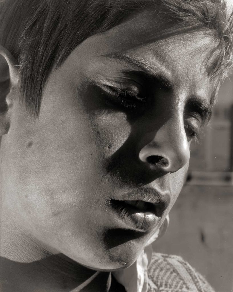 Portrait of a child. Mandatory Palestine, 1931-1935.