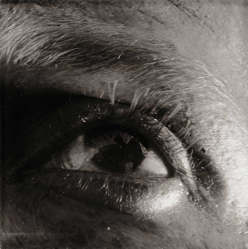 Detail of an eye. Mandatory Palestine, 1941.